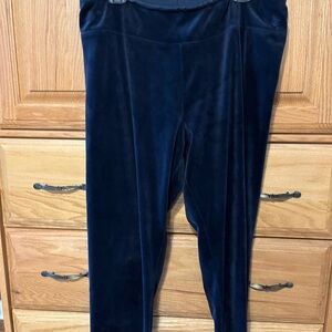 Cuddl Duds Navy Blue Leggings